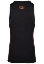 Gorilla Wear Monterey Tank Top - Zwart/Oranje