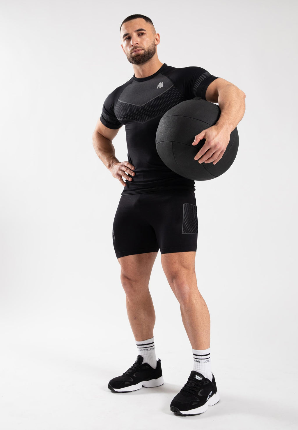 Gorilla Wear Norton Short Tights - Zwart