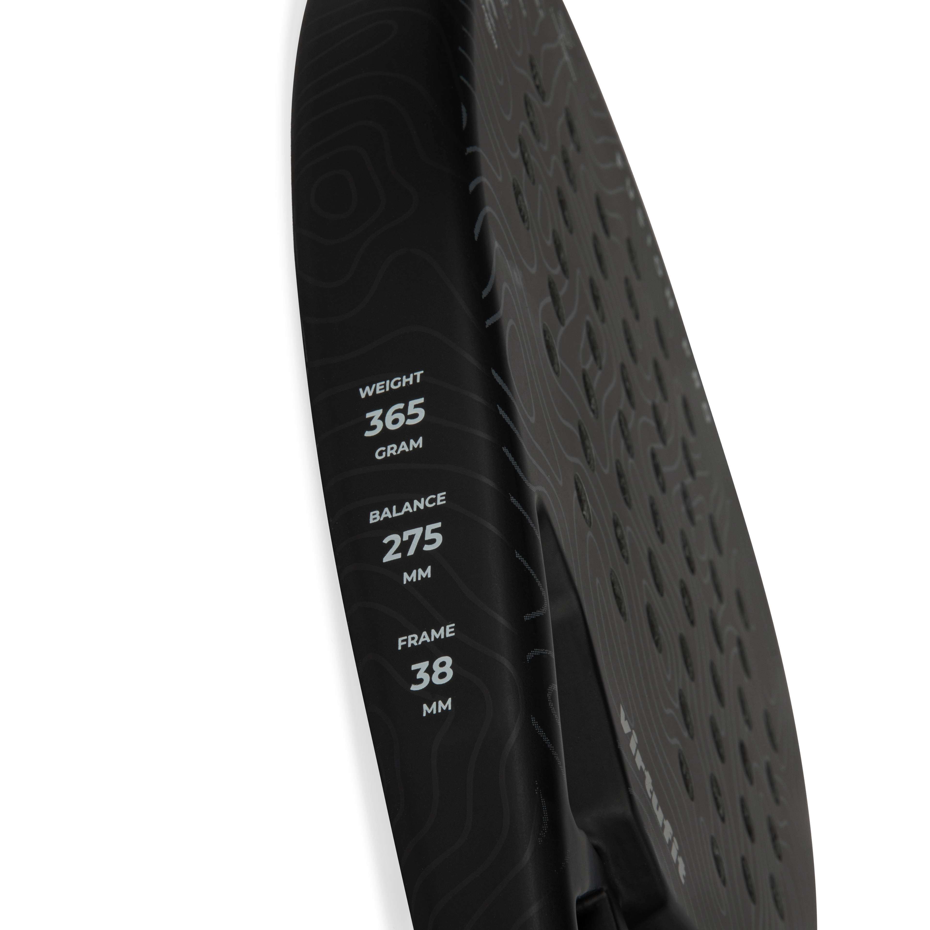 VirtuFit Fusion Pro Padel Racket - Zwart - Grijs