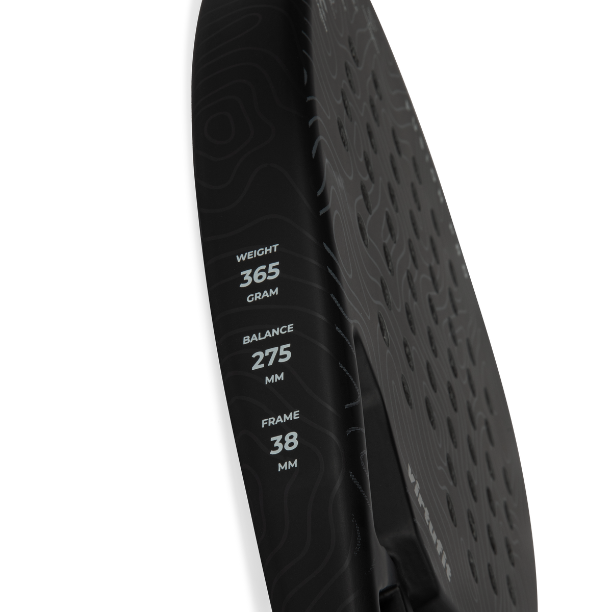 VirtuFit Fusion Pro Padel Racket - Zwart - Grijs - Tweedekans
