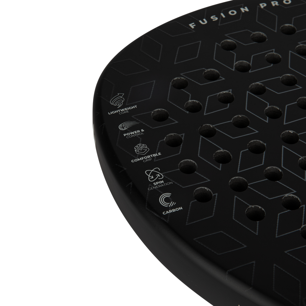 VirtuFit Fusion Pro Padel Racket - Zwart - Silver