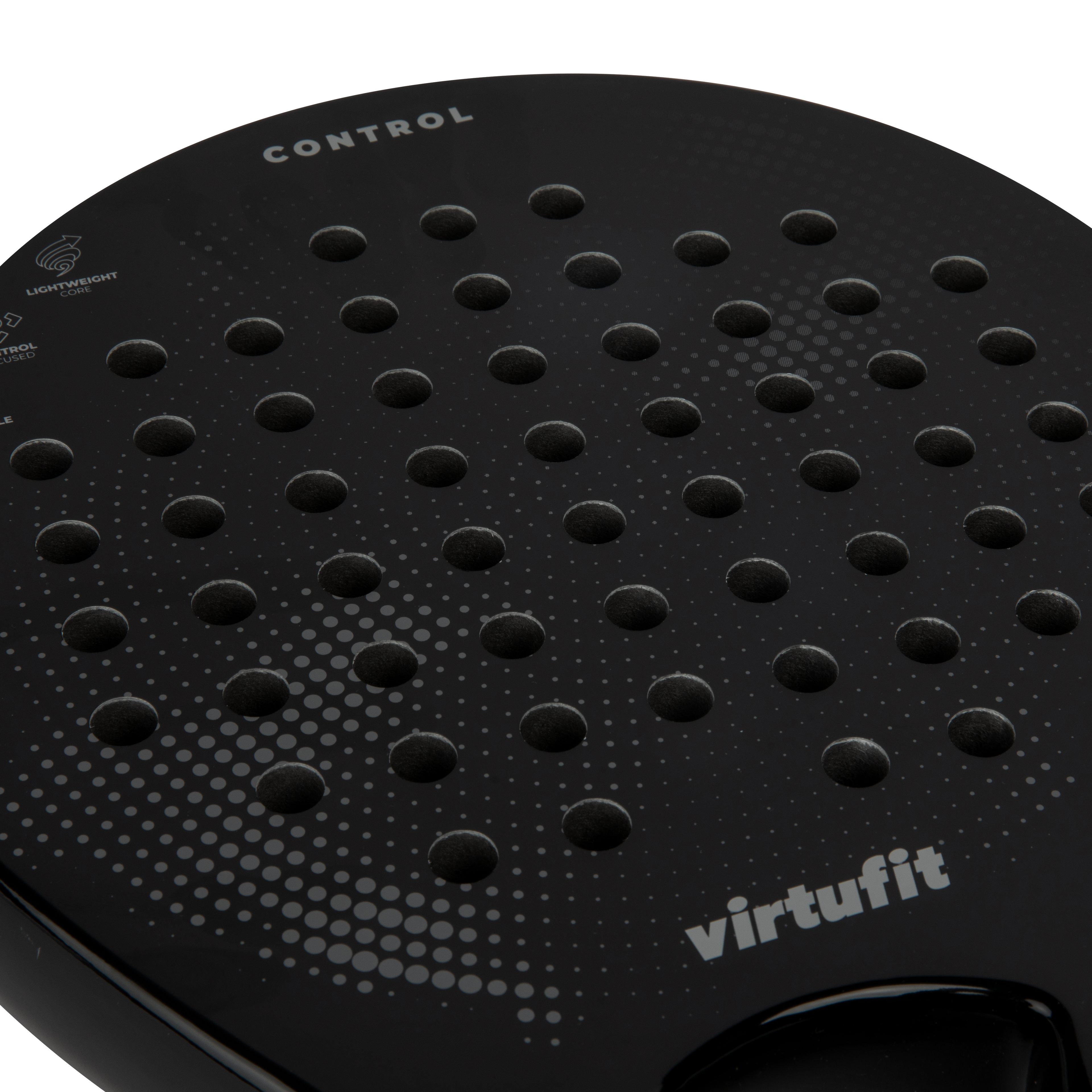 VirtuFit Control Padel Racket - Zwart - Grijs