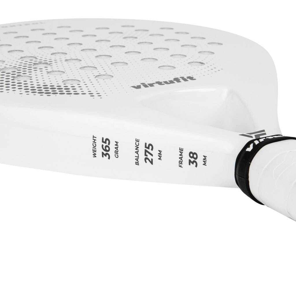 VirtuFit Control Padel Racket - Wit - Zwart