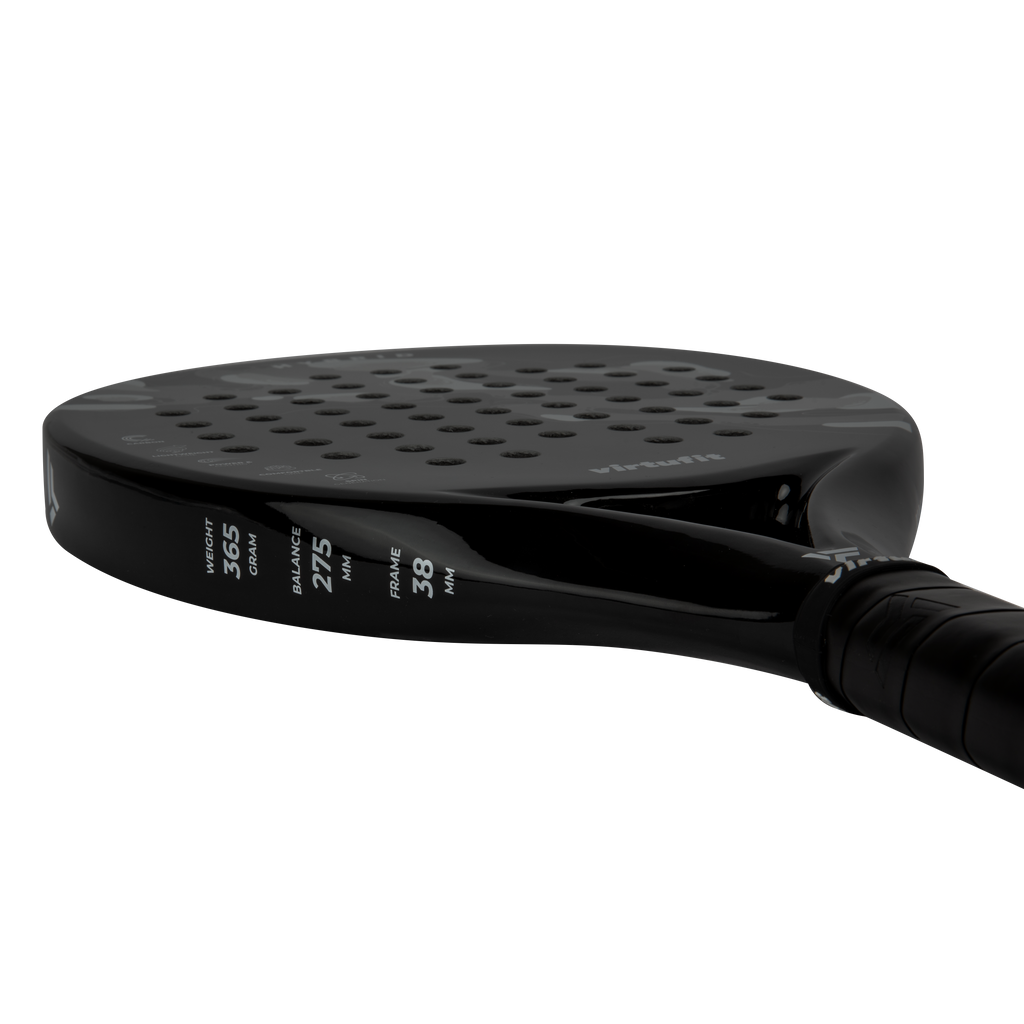 VirtuFit Hybrid Padel Racket - Zwart - Grijs