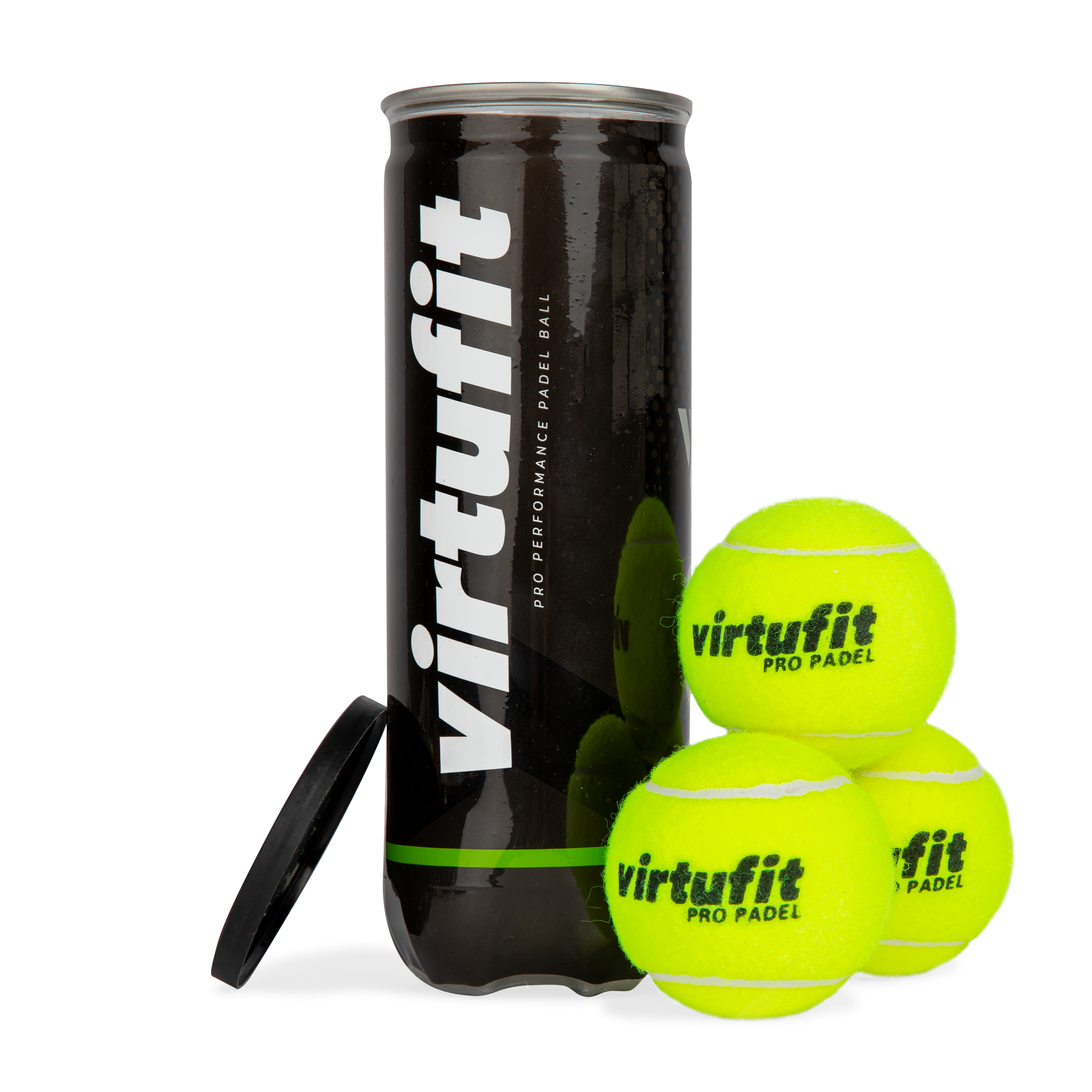 VirtuFit Pro Padel Ballen - Set / 3 ballen
