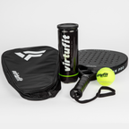 VirtuFit Padel Racket Draagtas - Zwart - Wit