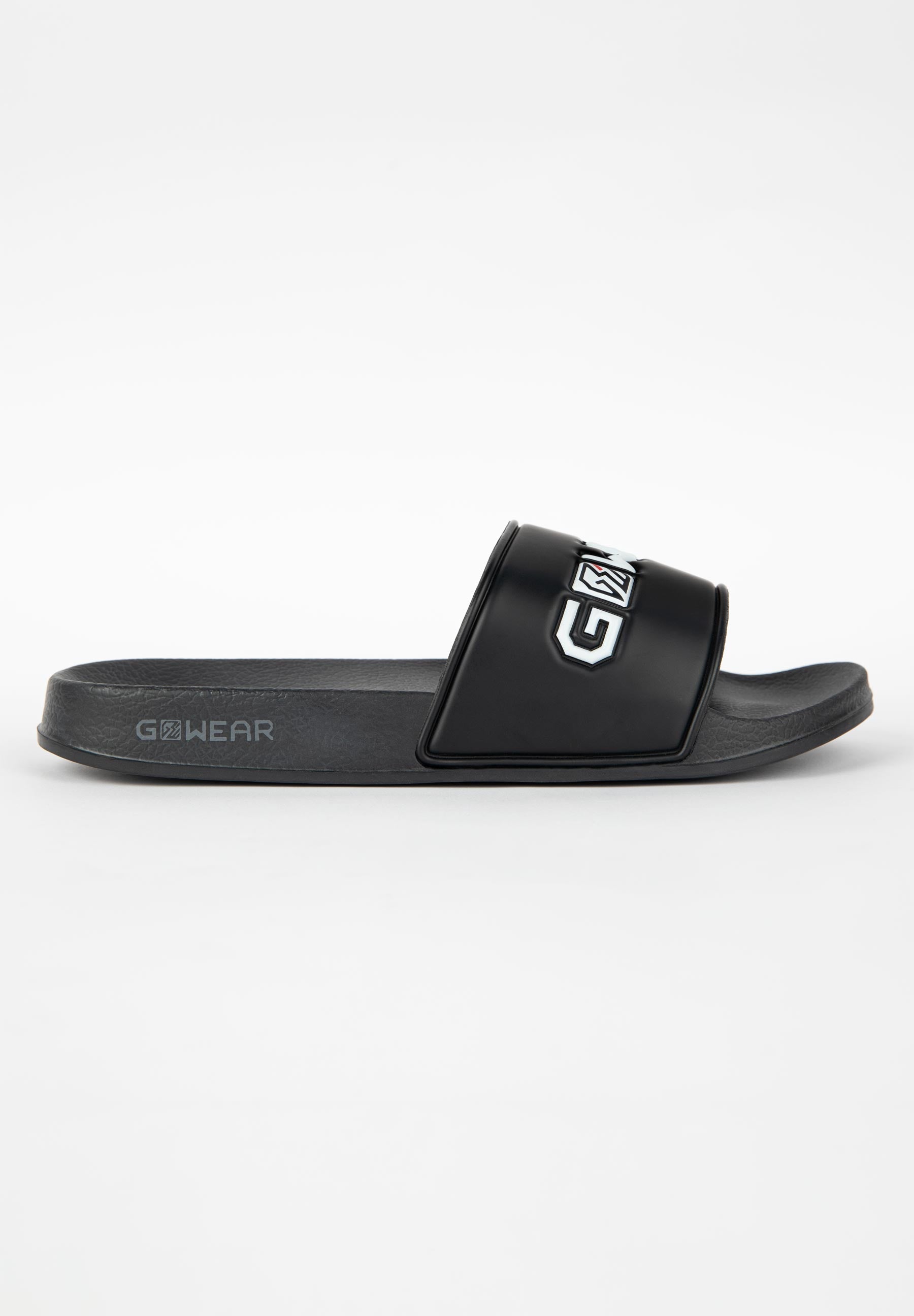 Gorilla Wear Gwear Badslippers - Slides - Zwart
