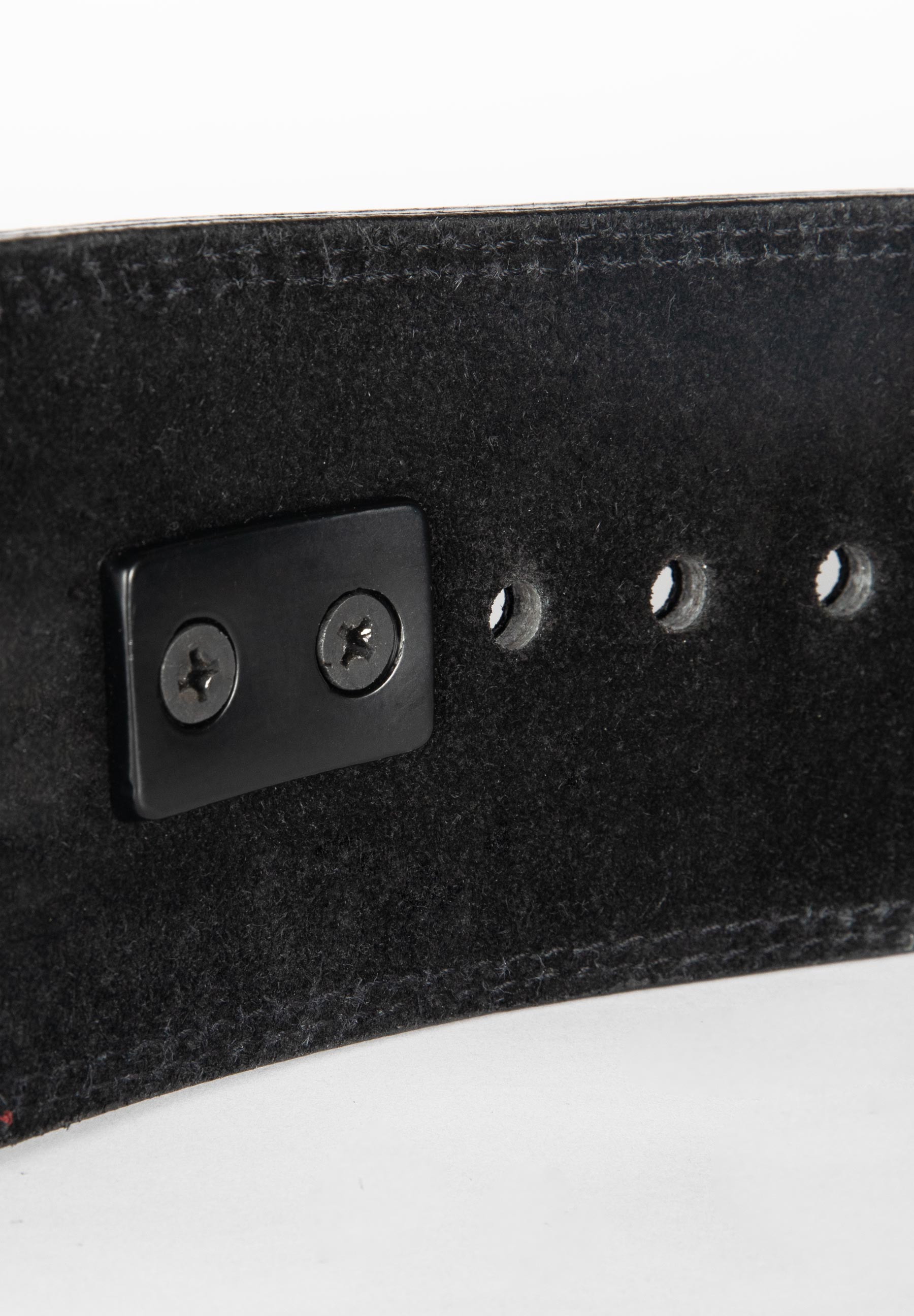 Gorilla Wear Halterriem - 4 Inch Premium Leather Lever Belt - Zwart
