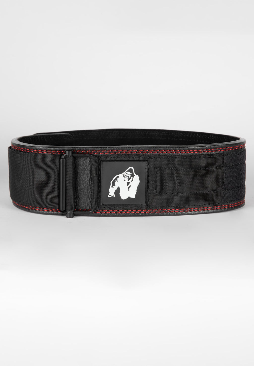 Gorilla Wear Halterriem - 4 Inch Premium Leather Lifting Belt - Zwart