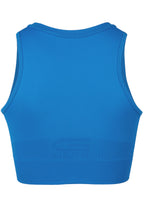 Gorilla Wear Olivia Seamless Crop Top - Blauw