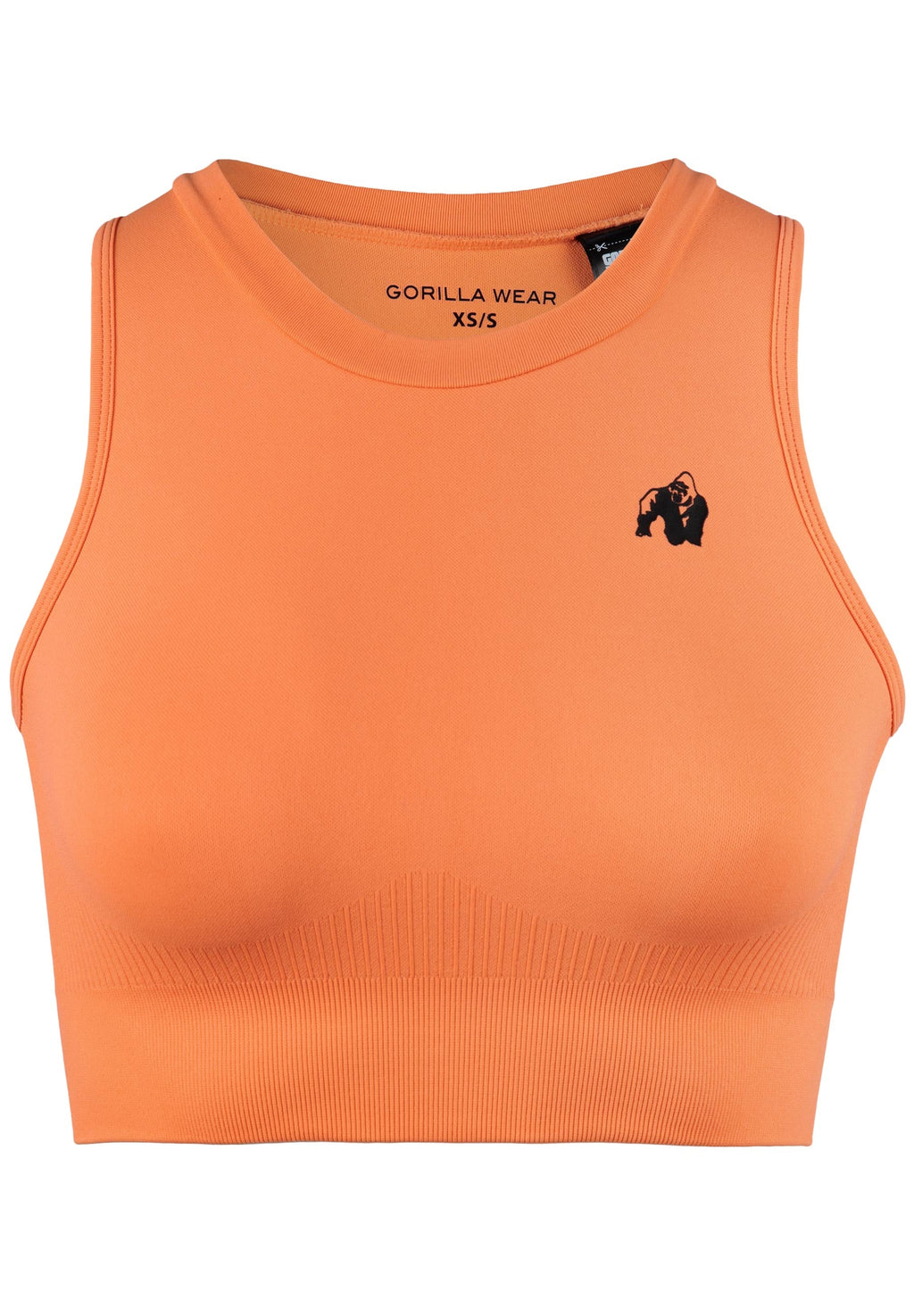 Gorilla Wear Olivia Seamless Crop Top - Perzik