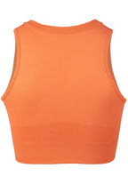 Gorilla Wear Olivia Seamless Crop Top - Perzik
