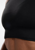 Gorilla Wear Olivia Seamless Crop Top - Zwart