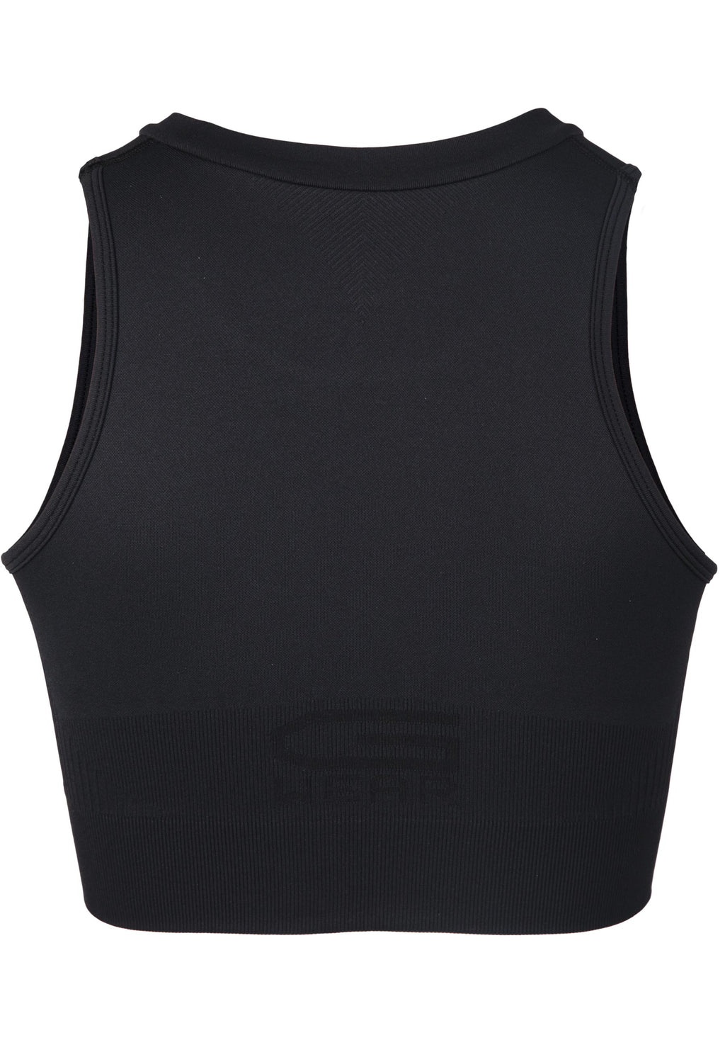 Gorilla Wear Olivia Seamless Crop Top - Zwart