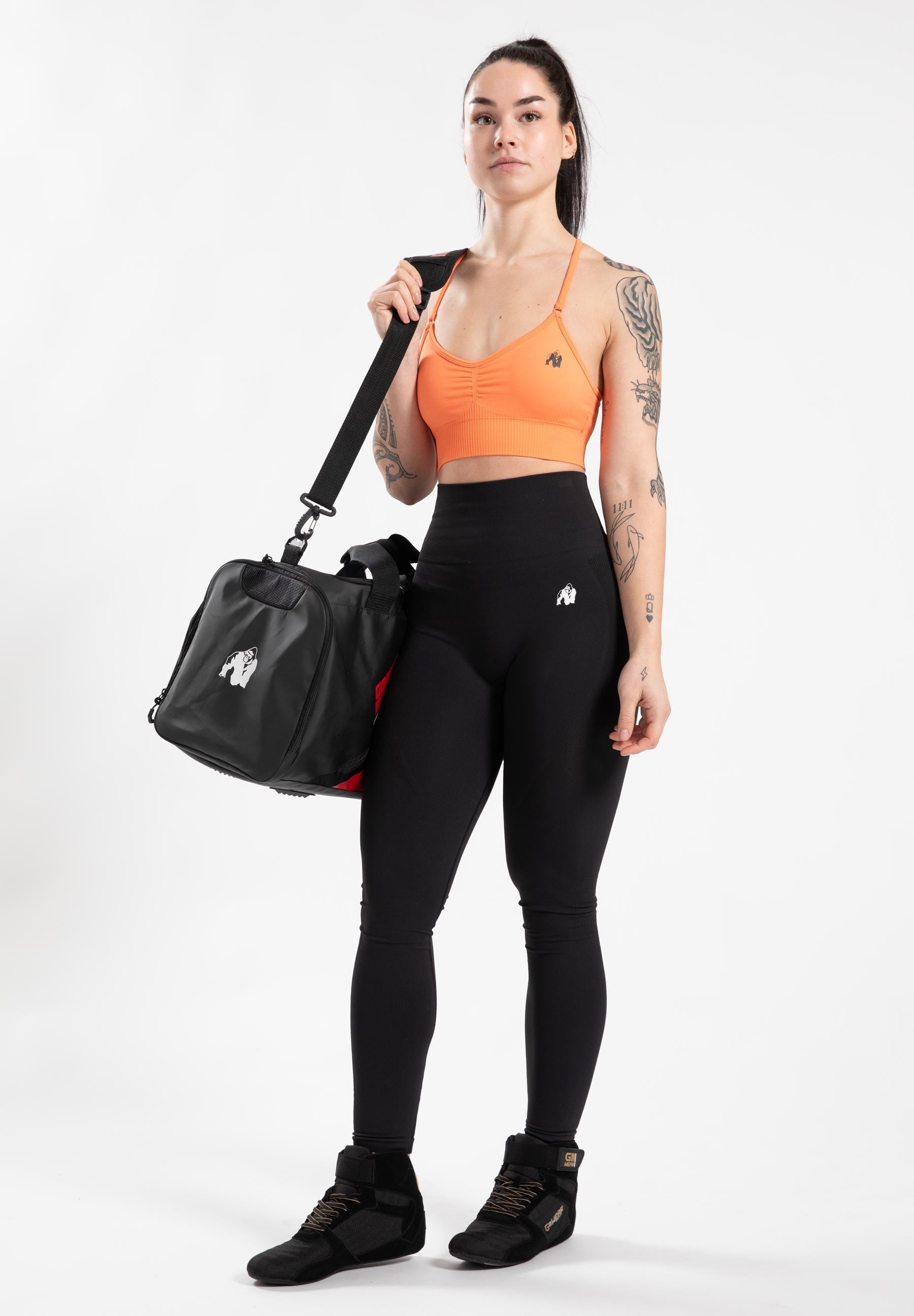 Gorilla Wear Olivia Seamless Sportbeha - Perzik