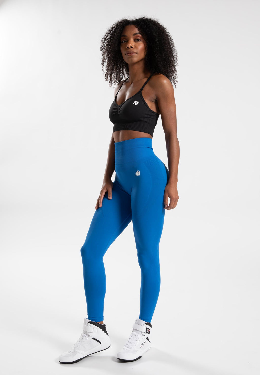 Gorilla Wear Olivia Seamless Sportbeha - Zwart