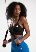 Gorilla Wear Olivia Seamless Sportbeha - Zwart