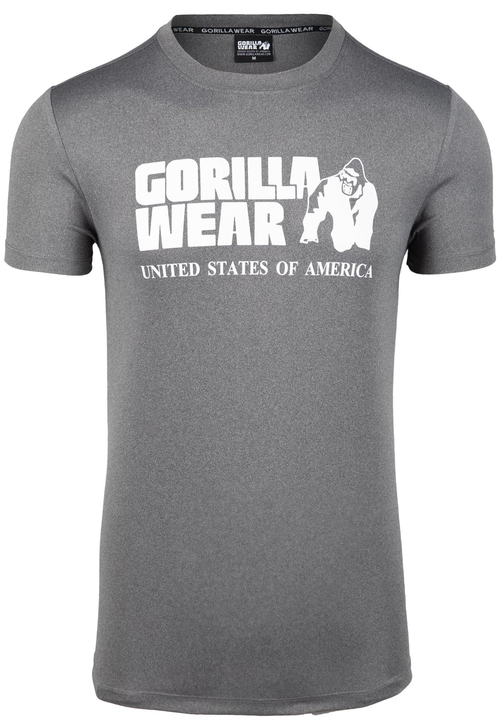 Gorilla Wear Classic Training T-shirt - Grijs Gemêleerd