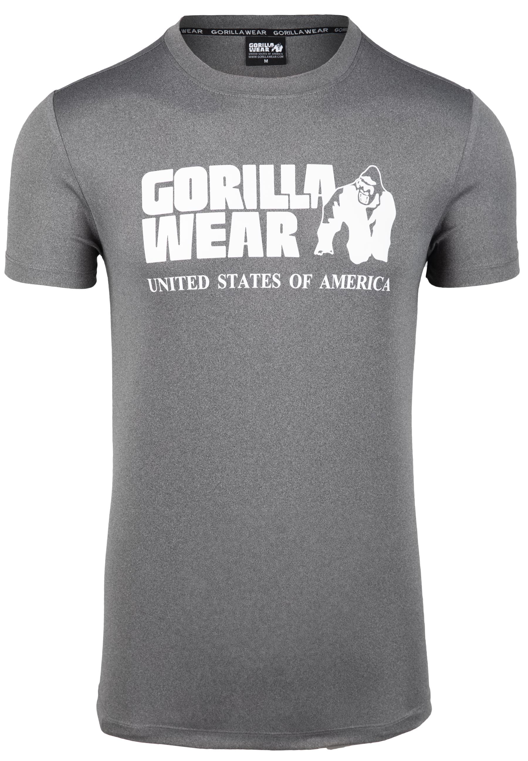 Gorilla Wear Classic Training T-shirt - Grijs Gemêleerd