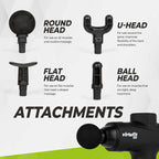 VirtuFit M2 Basic Massage Gun - 6 Opzetstukken