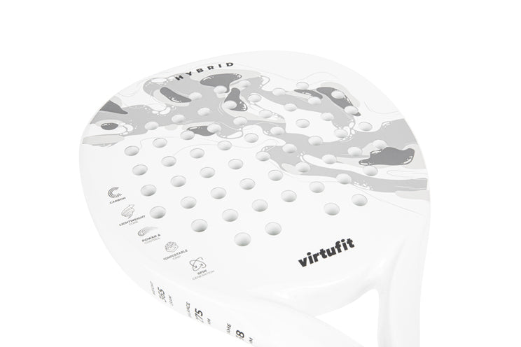 VirtuFit Hybrid Padel Racket - Wit - Grijs
