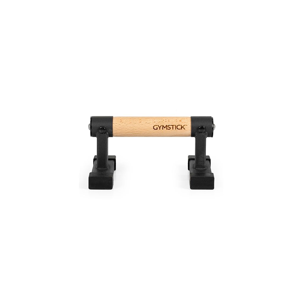 Gymstick Premium Parallettes - Opdruksteunen - Hout/Zwart