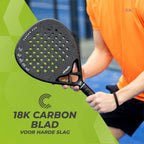 VirtuFit Fusion Pro Padel Racket - Zwart - Grijs