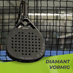 VirtuFit Fusion Pro Padel Racket - Zwart - Grijs
