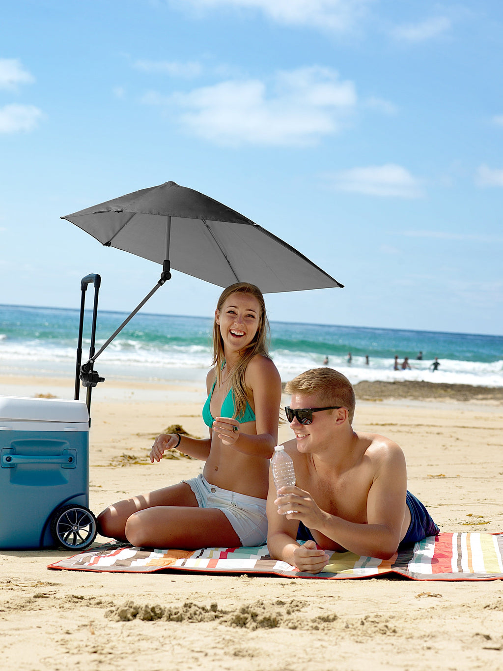 Sport-Brella Versa-Brella Paraplu / Parasol - Zwart - Tweedekans