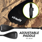 VirtuFit Supboard Ocean 275 - Sand Beige - Met accessoires - Tweedekans