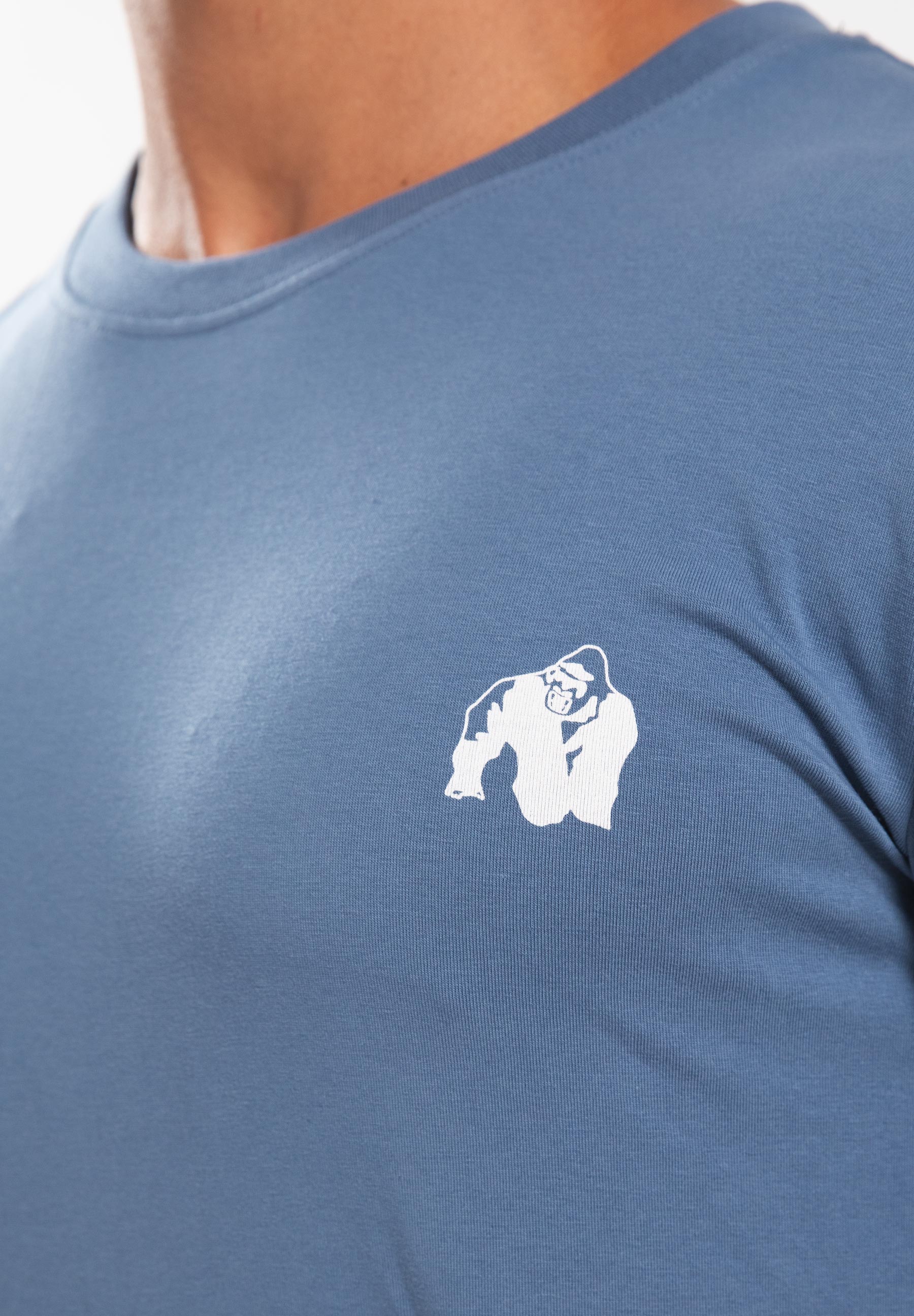 Gorilla Wear Warren T-shirt - Coronet Blauw