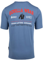 Gorilla Wear Warren T-shirt - Coronet Blauw