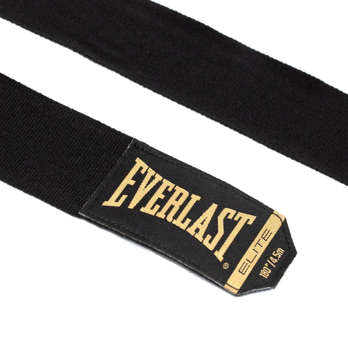 Everlast Elite Hand Wraps - Zwart - 457 cm