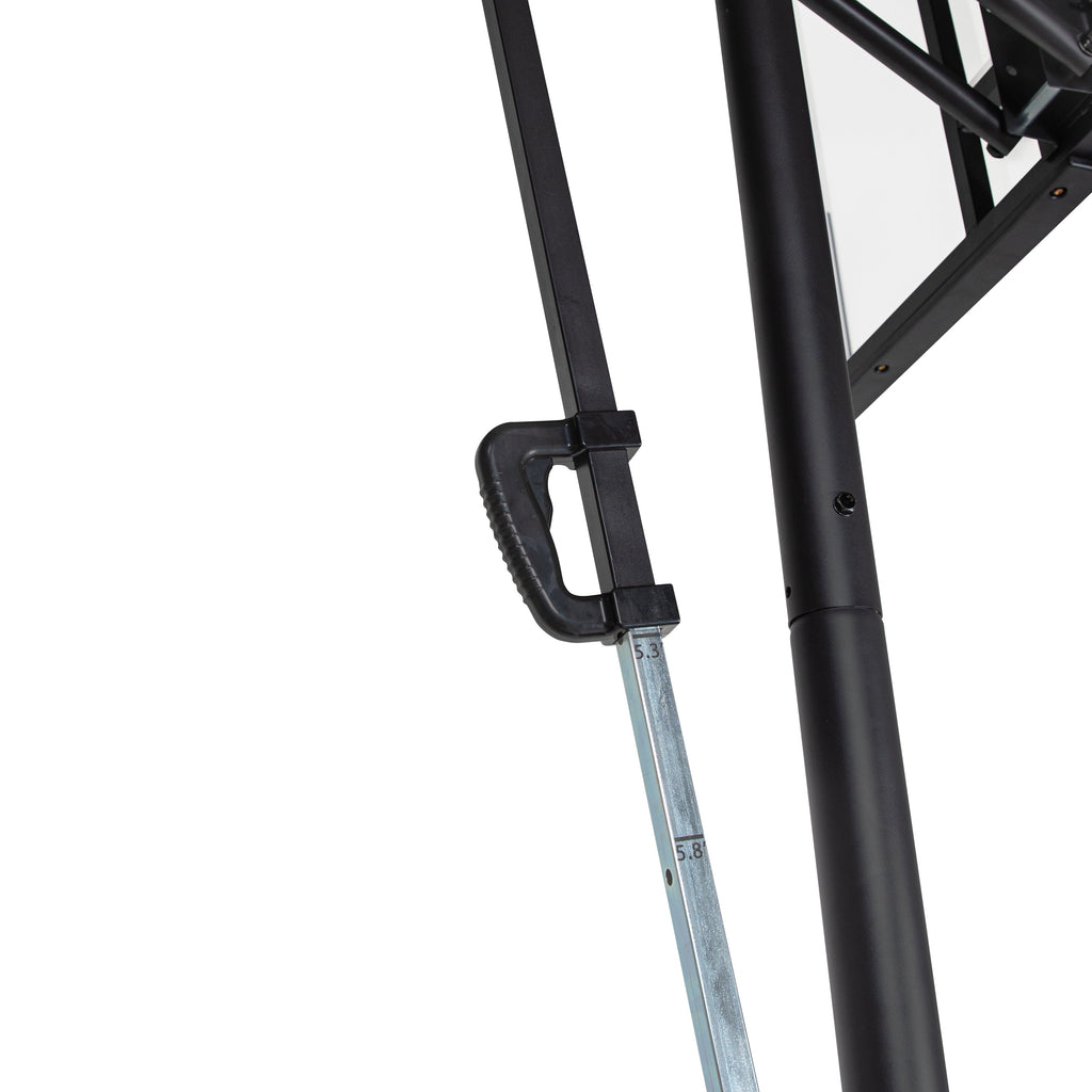 VirtuFit Pro Verstelbare Basketbalpaal - 150 tot 305 cm