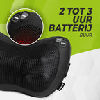 VirtuFit Draadloos Massagekussen Pro - Met Warmtefunctie