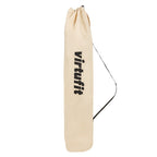 VirtuFit Campingstoel opvouwbaar met voetsteun - Strandstoel  - Beige