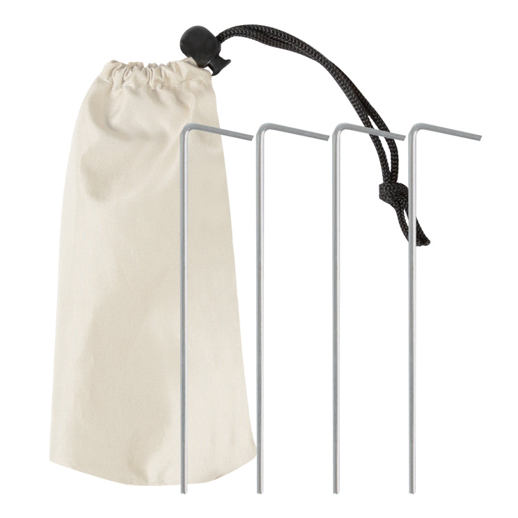 VirtuFit Strandparasol Premium - Windscherm - Strandtent - 200 cm - Beige