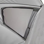 VirtuFit Strandparasol Premium - Windscherm - Strandtent - 200 cm - Grijs