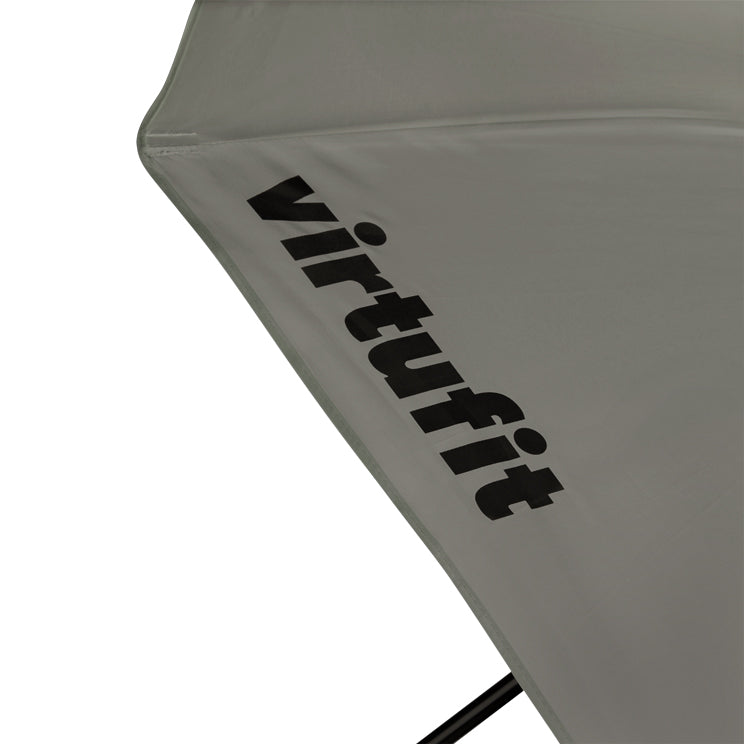 VirtuFit Strandparasol - Windscherm - Strandtent - 160 cm - Grijs