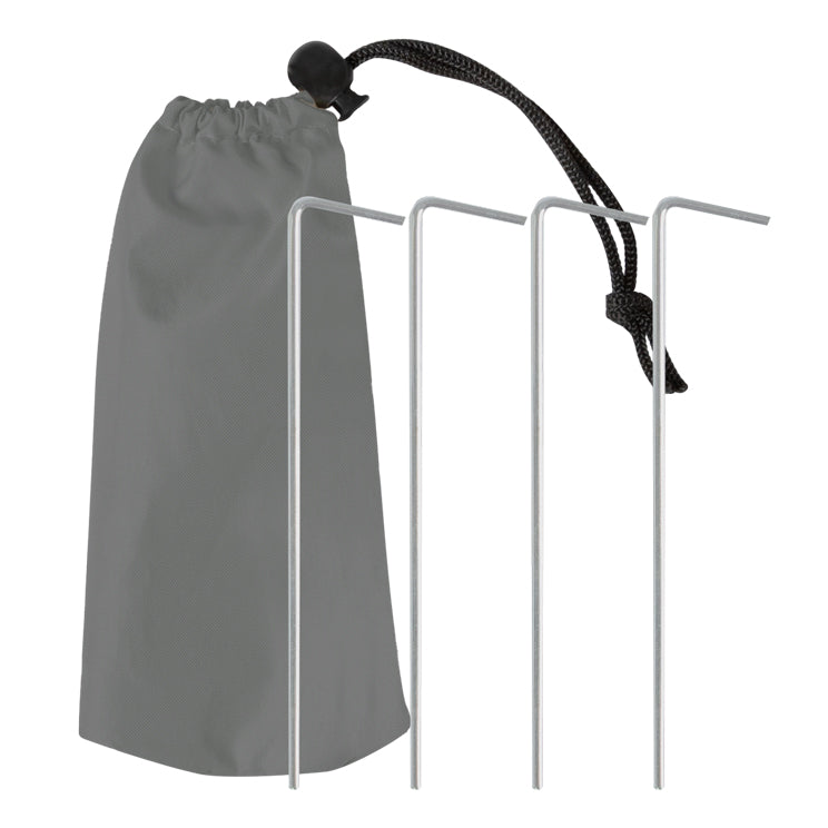VirtuFit Strandparasol - Windscherm - Strandtent - 160 cm - Grijs