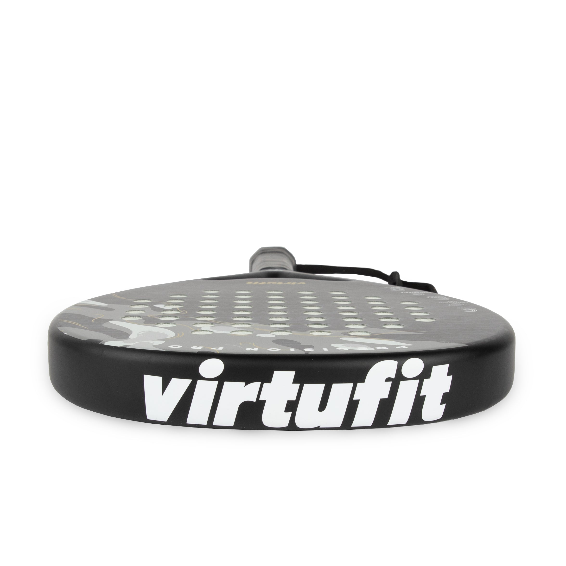 VirtuFit Precision Pro Padel Racket - Zwart - Goud