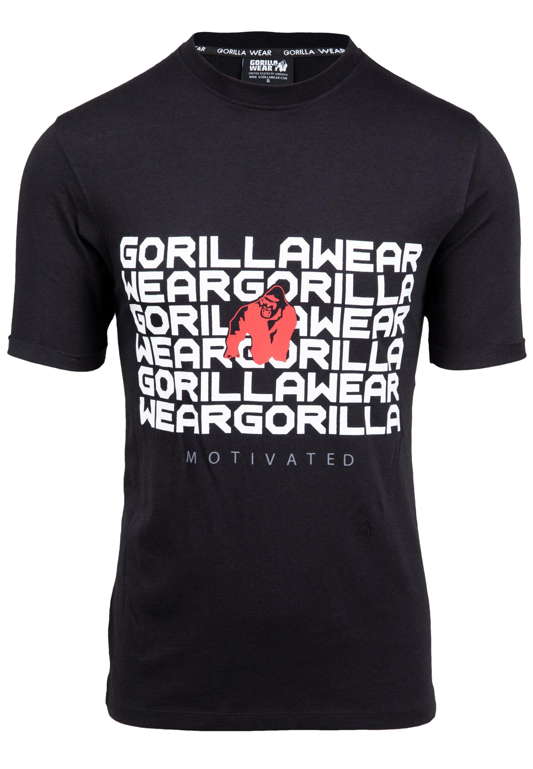 Gorilla Wear Bradley T-shirt - Zwart