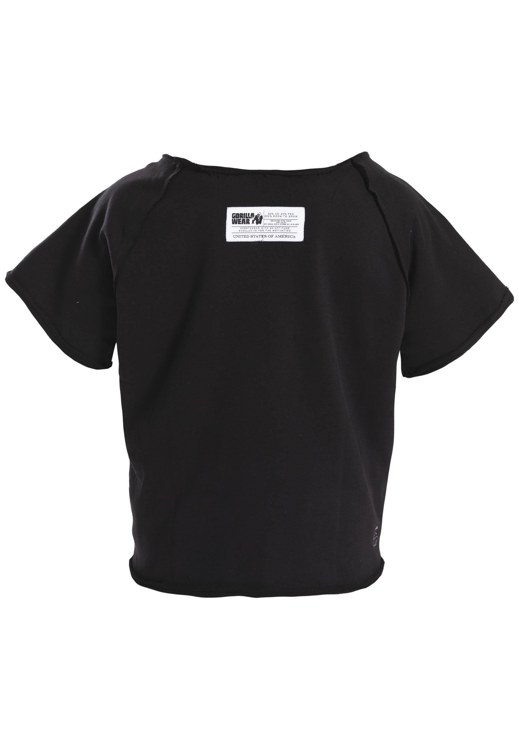 Gorilla Wear Classic Work Out Top - Zwart/Goud