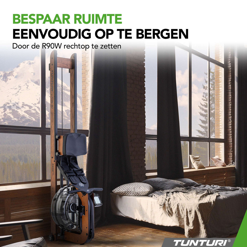 Tunturi Signature R90W Roeitrainer - Rower by Fluid