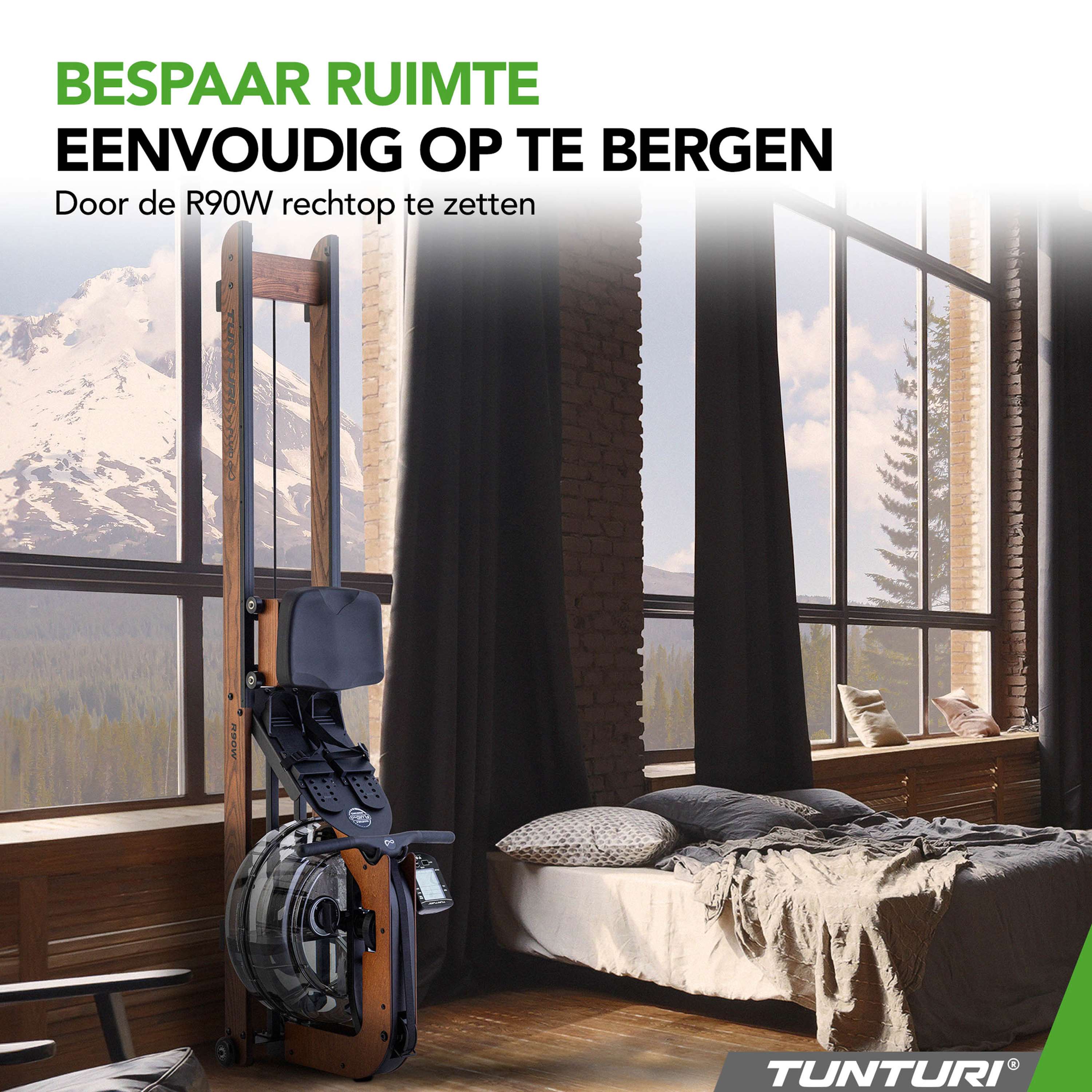 Tunturi Signature R90W Roeitrainer - Rower by Fluid