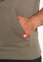 Gorilla Wear Marshall Mouwloze Hoodie - Legergroen