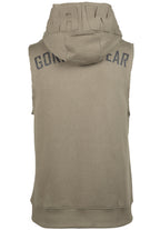 Gorilla Wear Marshall Mouwloze Hoodie - Legergroen