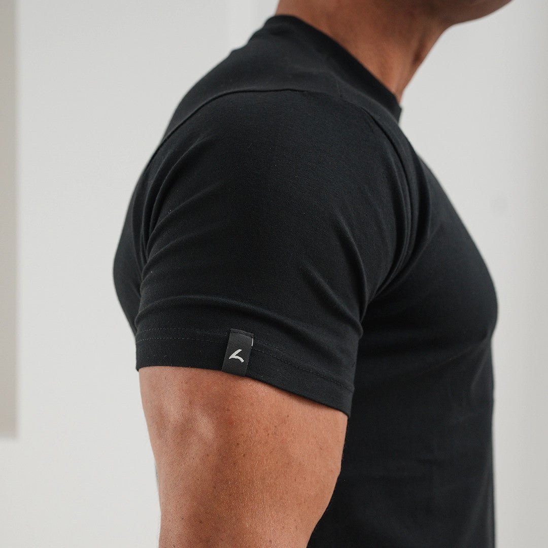 Reeva Premium Active Tee - Sport T-shirt - Zwart