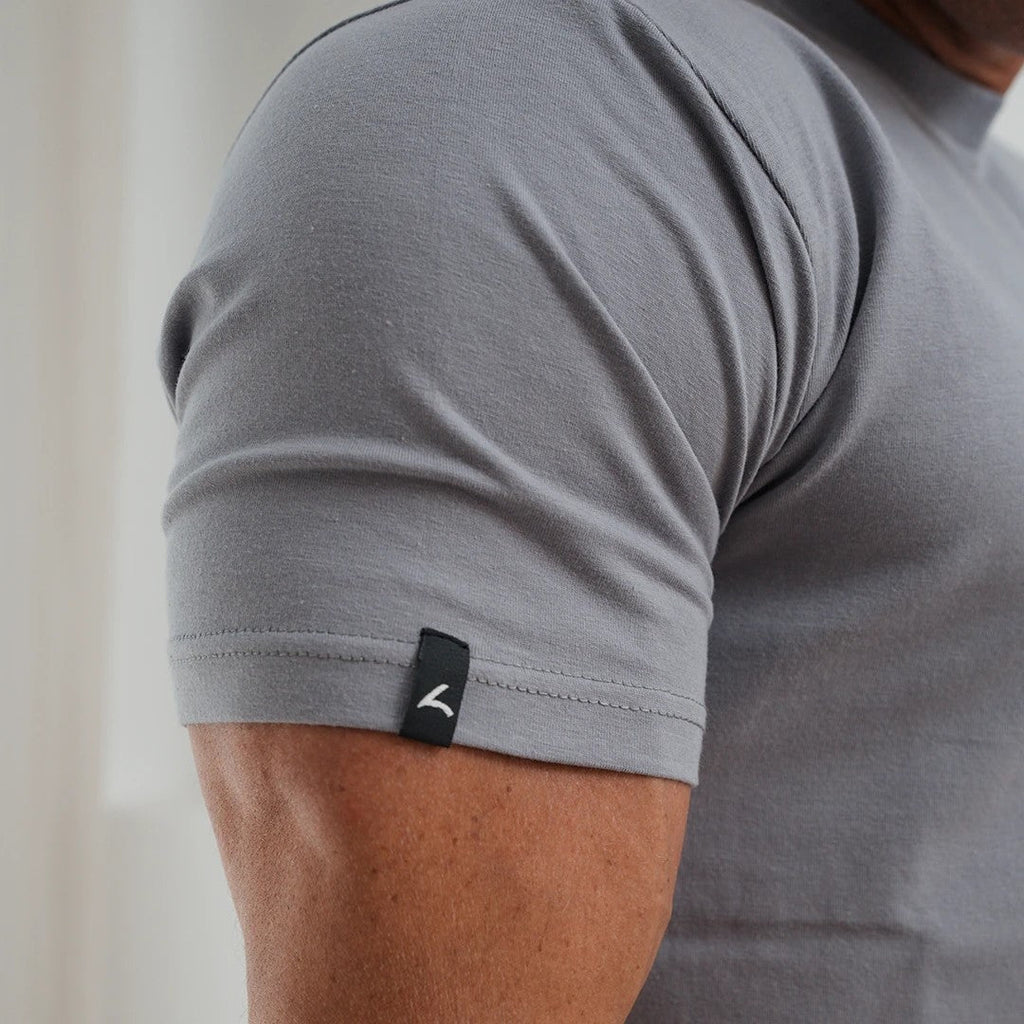 Reeva Premium Active Tee - Sport T-shirt - Licht Grijs