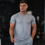 Reeva Premium Active Tee - Sport T-shirt - Licht Grijs